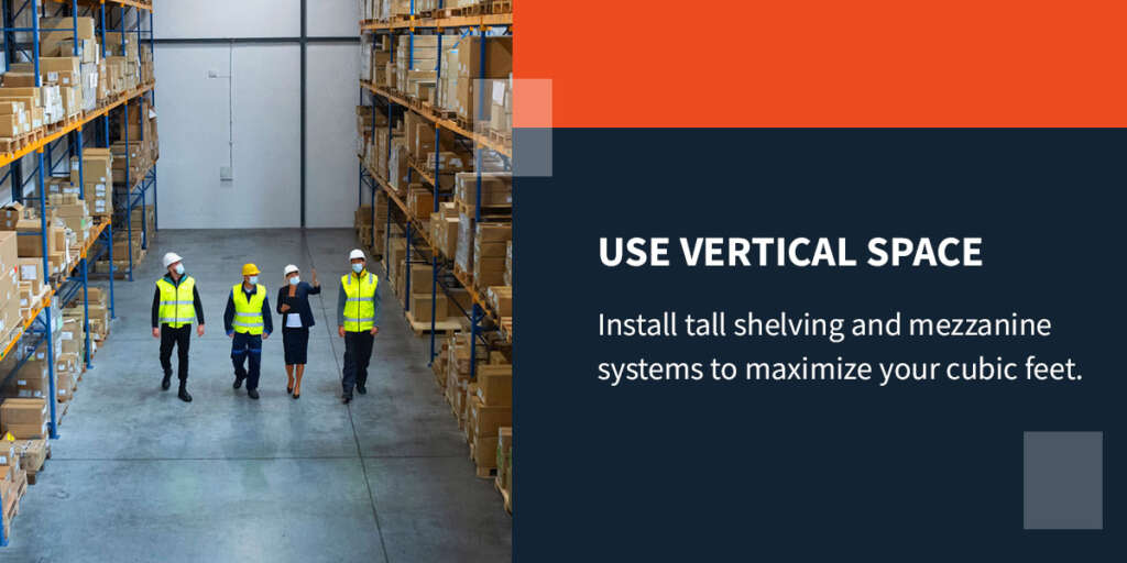 use vertical space